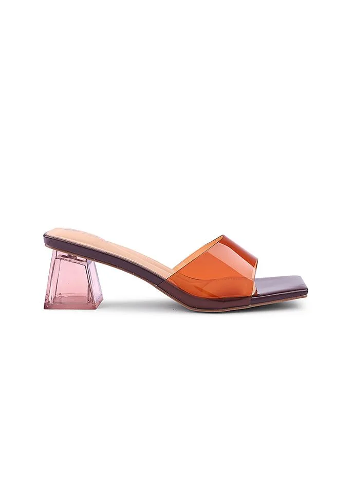 كابلي صنادل بكعب أنيقة للنساء