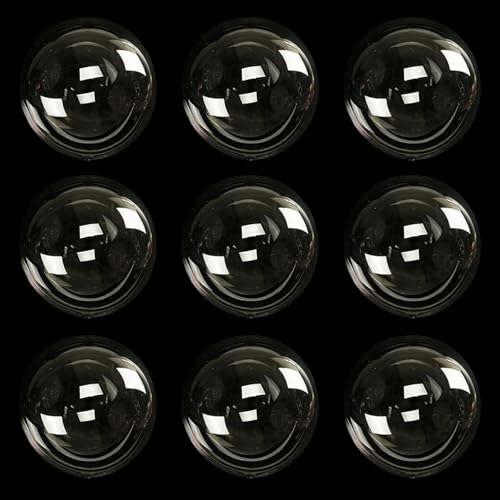 Hokoad Small Clear Balloons 100pcs Mini 8 Inch BoBo Balloons Latex Free Tiny Crystal Tranparent for Christmas Wedding Birthday Party Decorations 8inch100pcs - Image 1