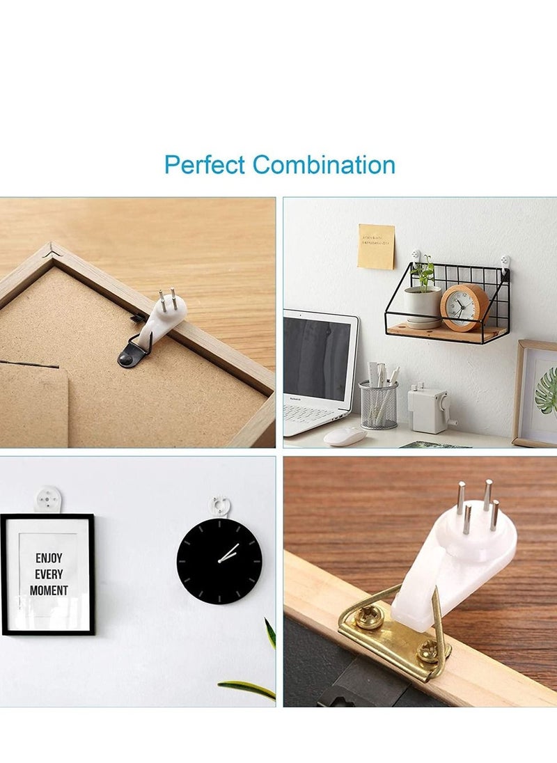 MARGOUN - 24 Pack For Concrete Wall Hanging Hooks with Invisible Nails Small - Image 1
