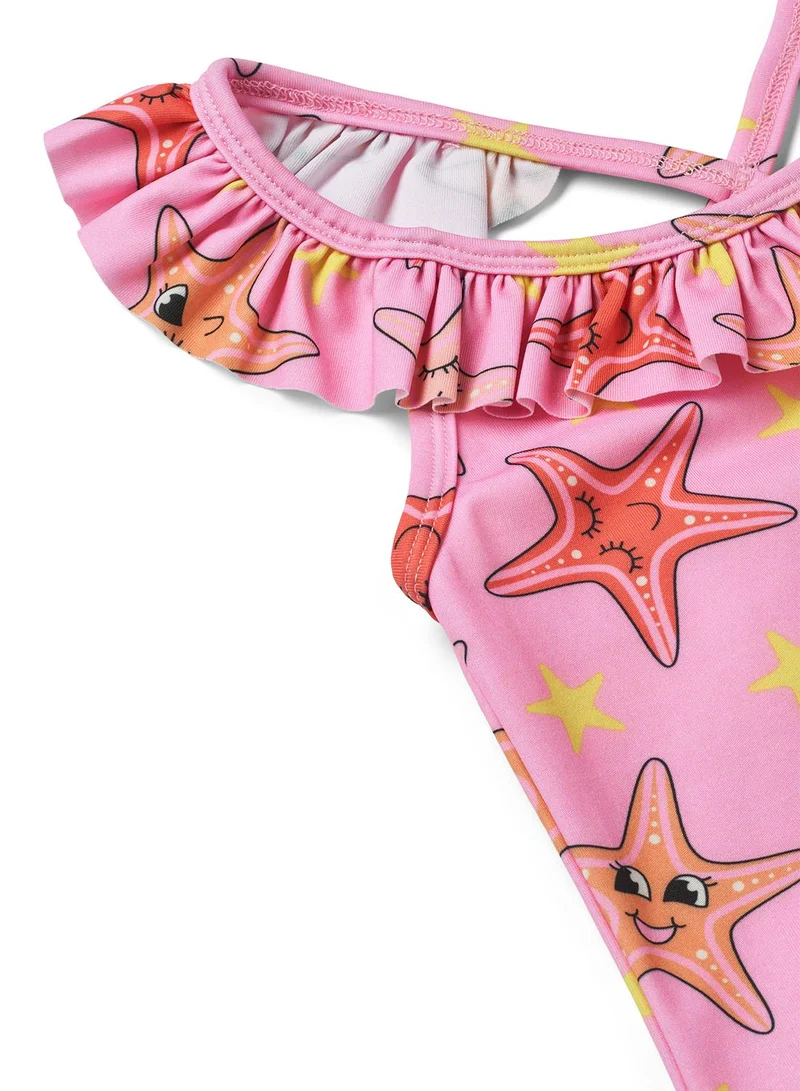 Småfolk UV50 swimsuit with starfish