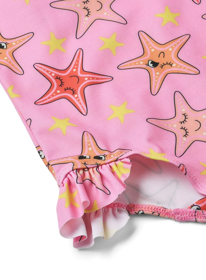 Småfolk UV50 swimsuit with starfish