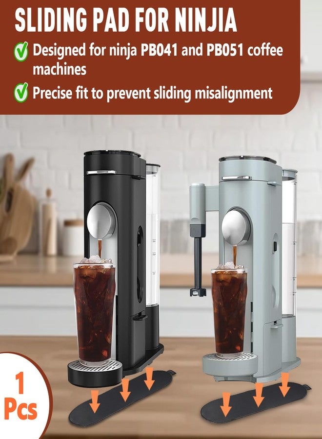Kamrexi Sliding Pad for Ninja Single Serve Coffee Maker PB051 and PB041, Anti-slip Base Design Is Not Easy to Move, Convenient Storage Strap Design - Image 2