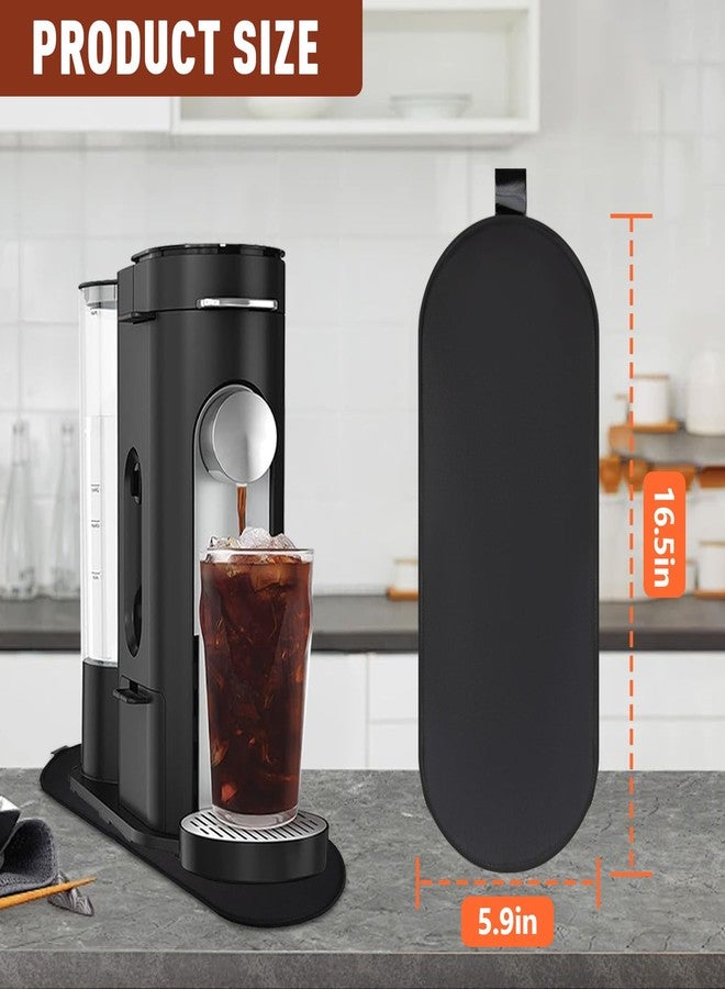 Kamrexi Sliding Pad for Ninja Single Serve Coffee Maker PB051 and PB041, Anti-slip Base Design Is Not Easy to Move, Convenient Storage Strap Design - Image 3