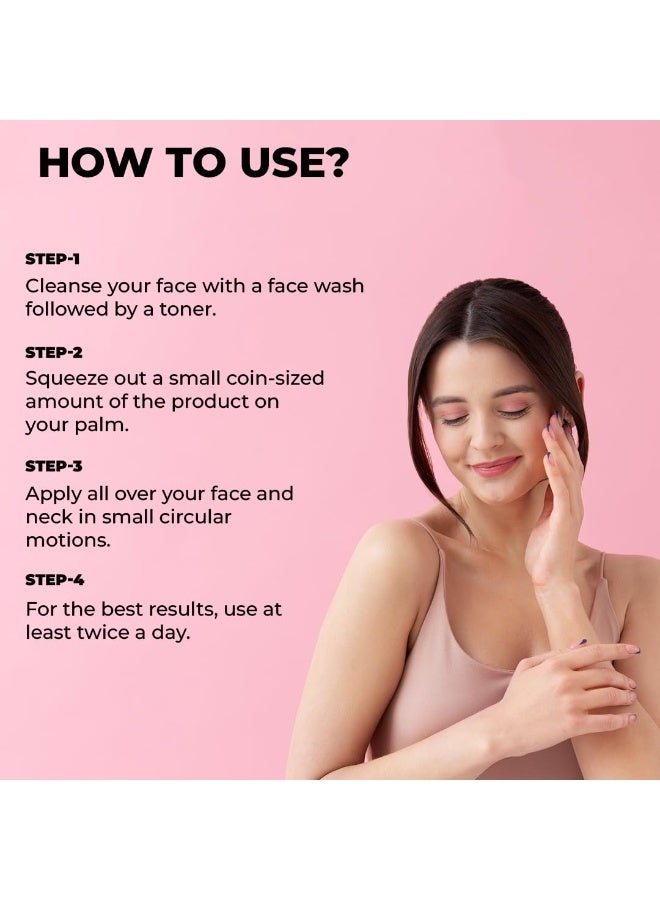 Jovees Herbal White Water Lily Moisturizing Lotion For Flawless Skin | Face Moisturiser For Everyday Use for Normal to Dry Skin | Lightweight, Non-Sticky, Optimum Moisturization- 200ML - Image 3