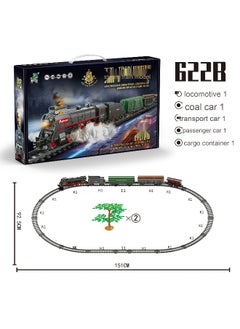 Generic Kids Electric Toy Train Set with Realistic High-Speed Train Station 