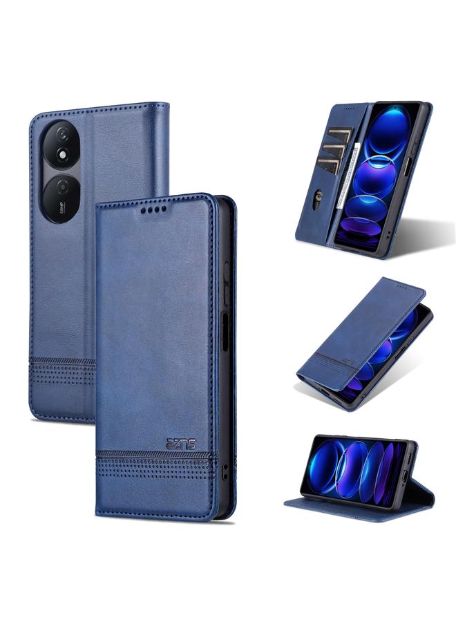 Case For Honor Play 50 Plus Magnetic Calf Texture Flip Leather Phone Case