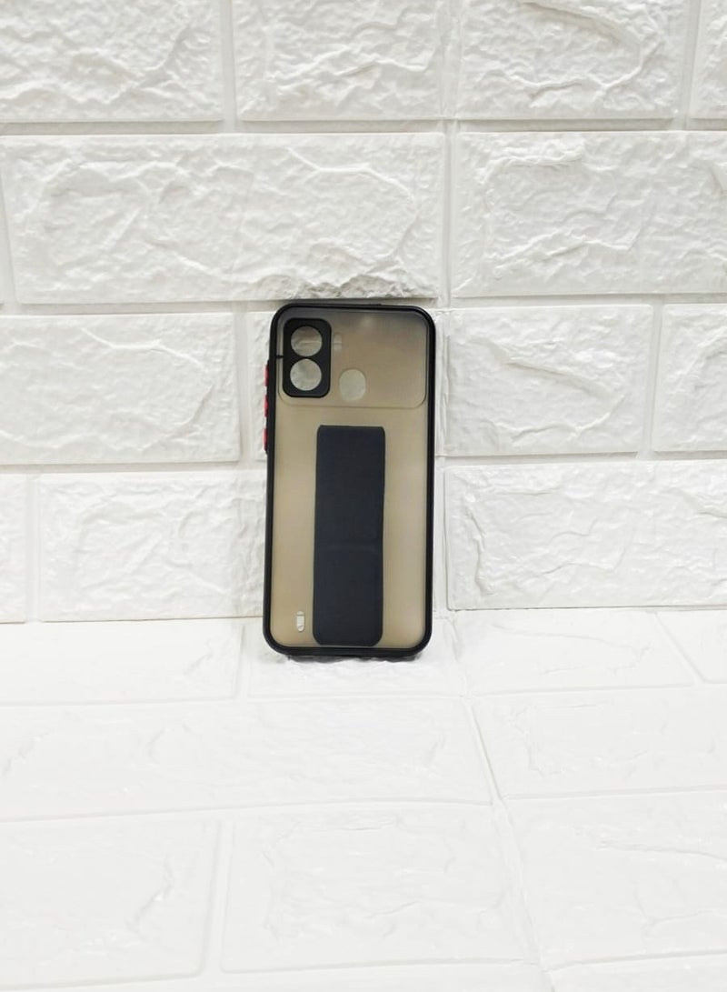 جراب بمقبض قابل للطي وقبضة مغناطيسية، جراب واقٍ لهاتف Tecno pop 6 - Image 2