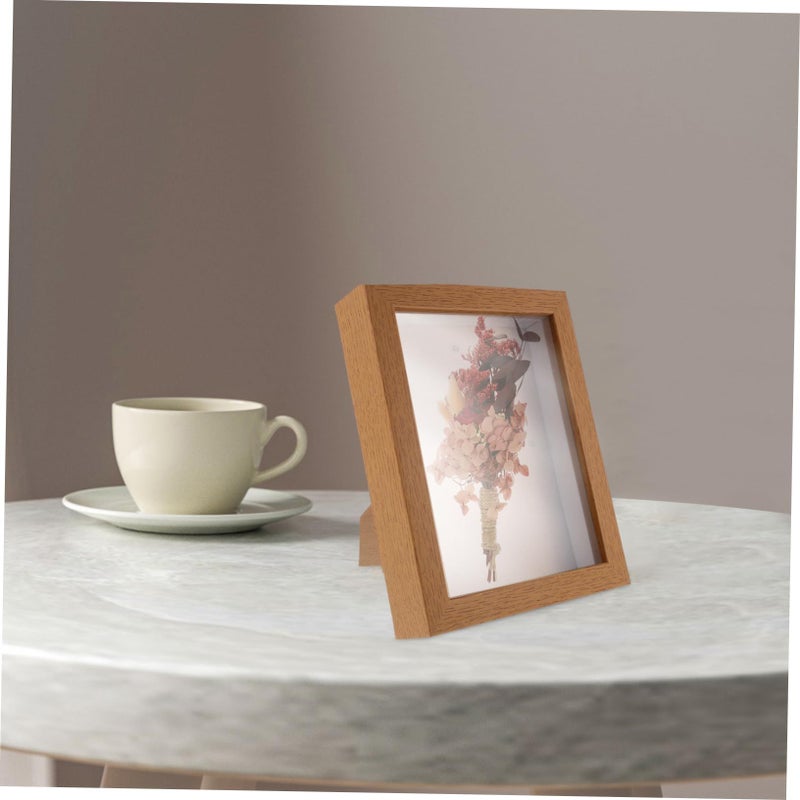 Dried Flower Shadow Box Frame Display Holder For Specimens Photos 22 2X17 8X4 4CM - Image 3