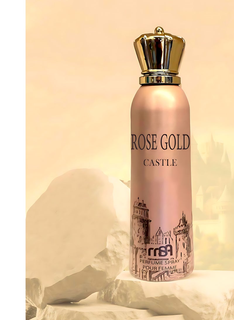 MSA ROSE GOLD BODY SPRAY 200ML - Image 2