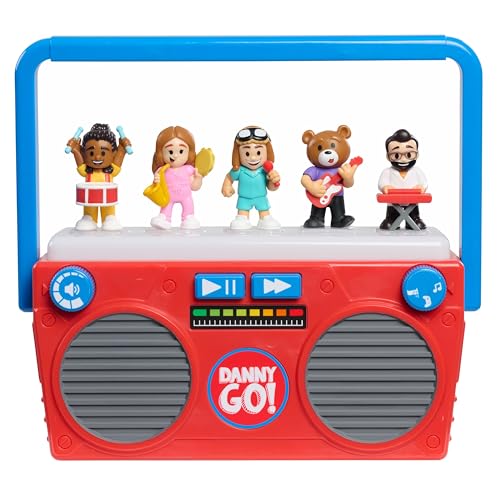 Just Play Danny Go Music MixUp Boombox Officially Licensed Interactive Sound Toy for Preschool and Elementary School Kids Inspired by Danny Go Show - Image 1