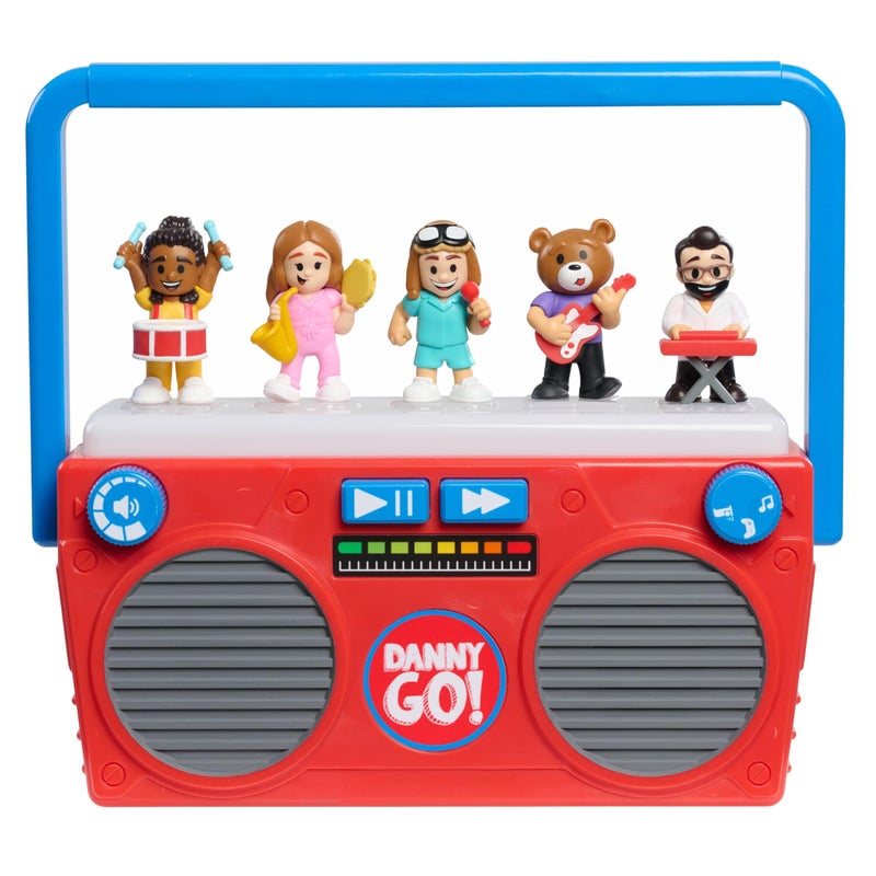 Just Play Danny Go Music MixUp Boombox Officially Licensed Interactive Sound Toy for Preschool and Elementary School Kids Inspired by Danny Go Show - Image 3