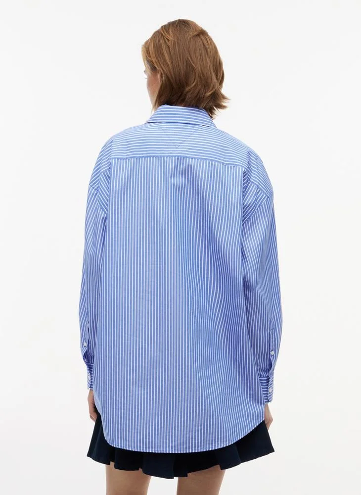 Tommy Jeans Oversized Fit Poplin Shirt