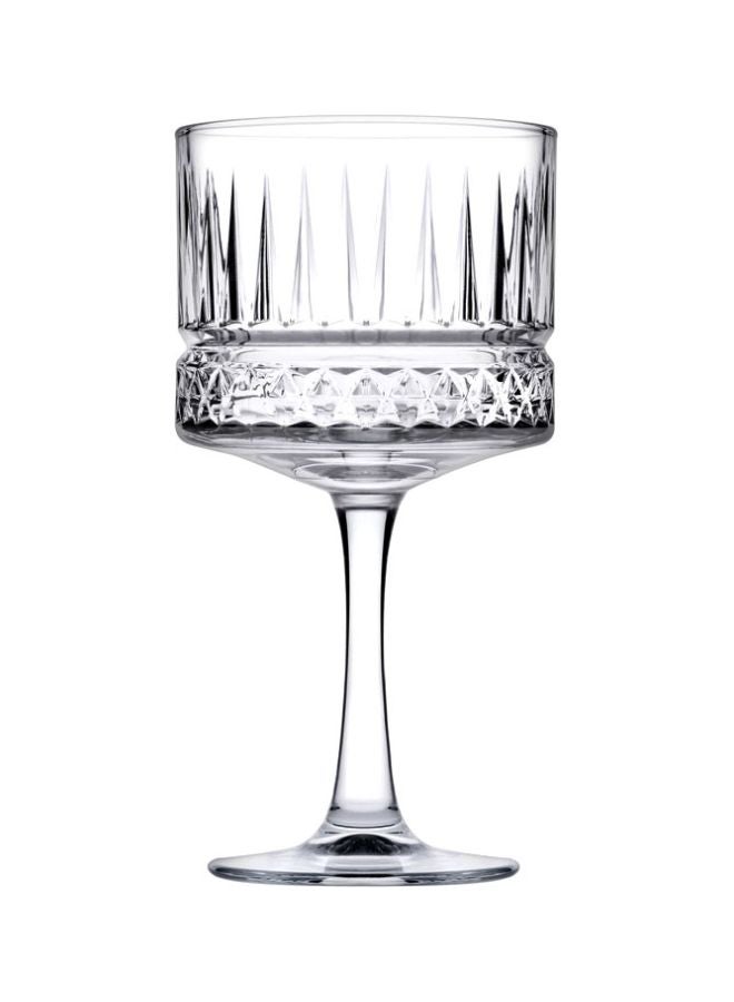 4-Piece Elysia Coupe Glass Set Clear