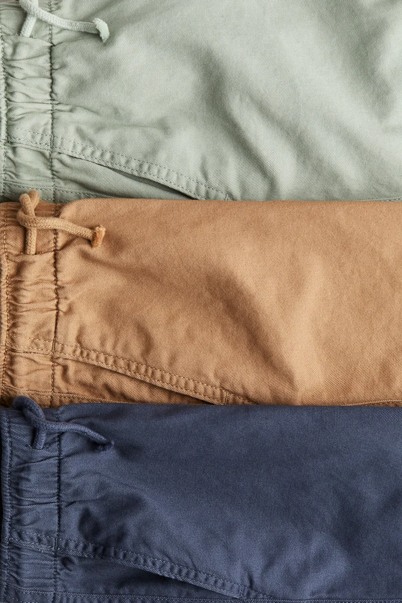 اتش اند ام 3-pack cotton joggers