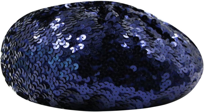 Aibearty Women Girls Sparkly Sequin Beret Hat Fashion Fun Stretch Beanie Cap Headwear for Festival Party Club Halloween - Image 4