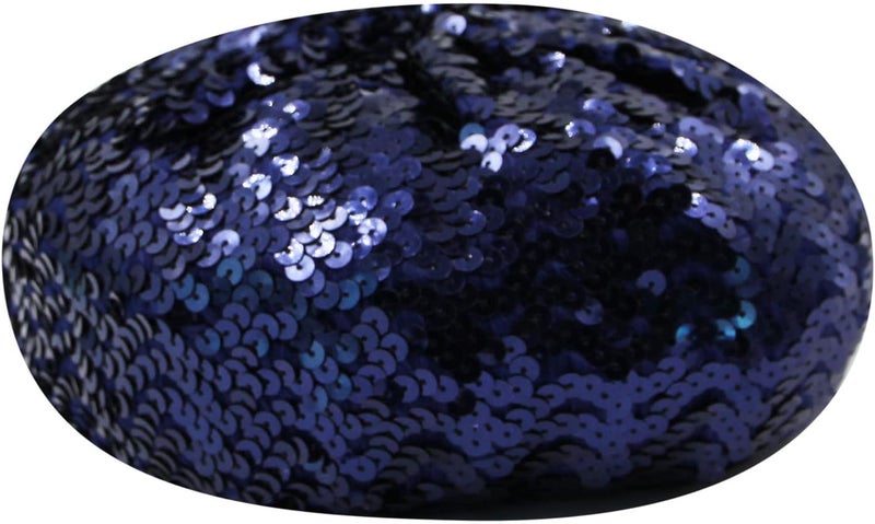 Aibearty Women Girls Sparkly Sequin Beret Hat Fashion Fun Stretch Beanie Cap Headwear for Festival Party Club Halloween - Image 3