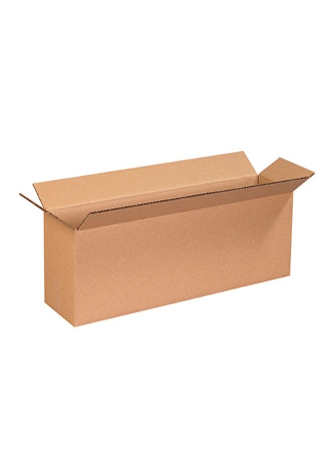 BOX USA Aviditi 2466 Long Corrugated Cardboard Box 24" L x 6" W x 6" H, Kraft, For Shipping, Packing and Moving (Pack of 25) - Image 1