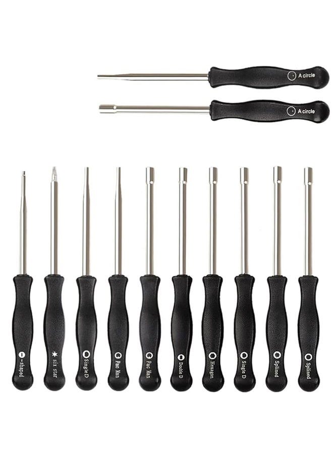 HUSWELL 12 PCS Small Engine Carburetor Adjustment Tool, Blower Carburator Adjusting Tool, Chainsaw Carburetor Adjusting Tool, Weedeater Carburetor Adjuster Tool, Trimmer Carb Screwdriver Tool Kit - Image 1