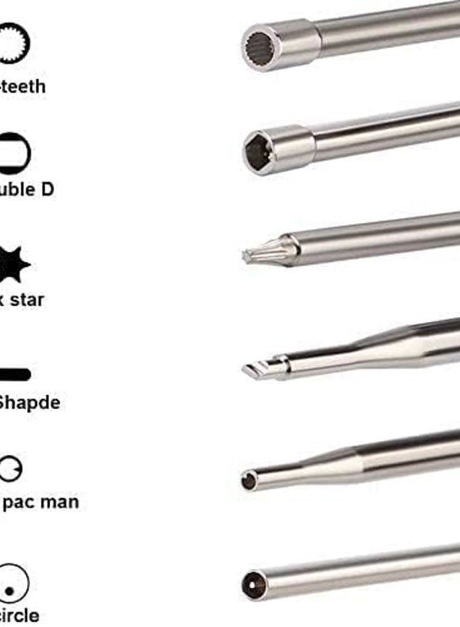 HUSWELL 12 PCS Small Engine Carburetor Adjustment Tool, Blower Carburator Adjusting Tool, Chainsaw Carburetor Adjusting Tool, Weedeater Carburetor Adjuster Tool, Trimmer Carb Screwdriver Tool Kit - Image 4