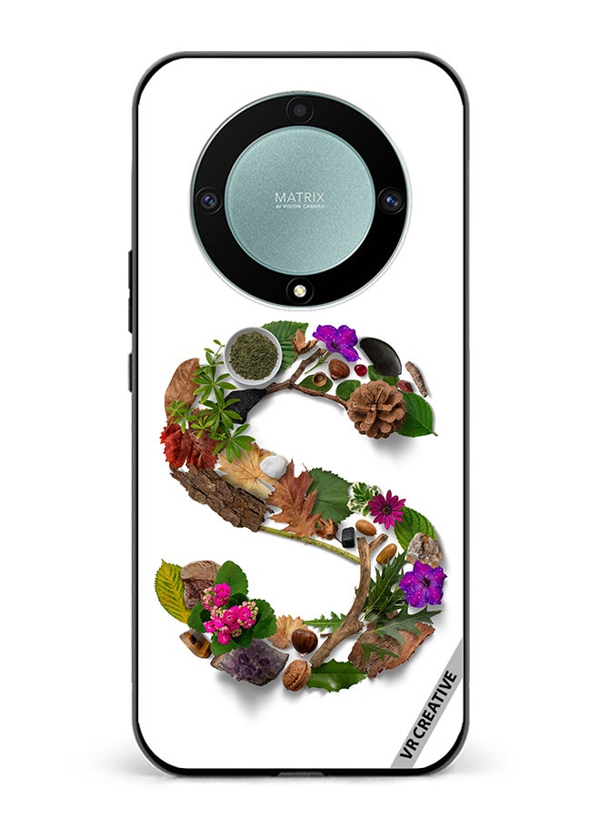 VR CREATIVE Protective Case Cover For Honor X9b Alphabet S Design Multicolour - Image 1