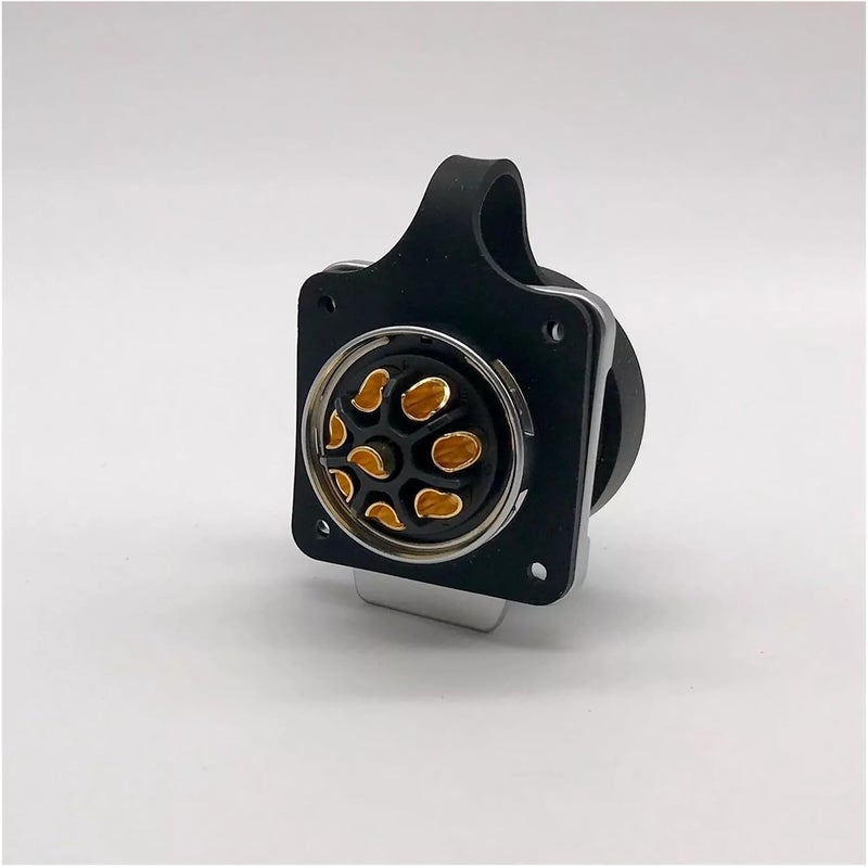 8 pin 35A power connector male socket panel mount outdoor waterproof - Image 2