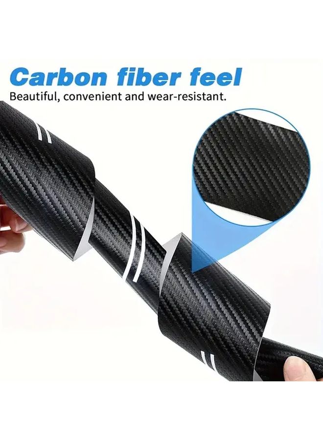 5pcs Self Adhesive PVC Car Door Sill Protectors Anti Scratch Wear Resistant - Image 3