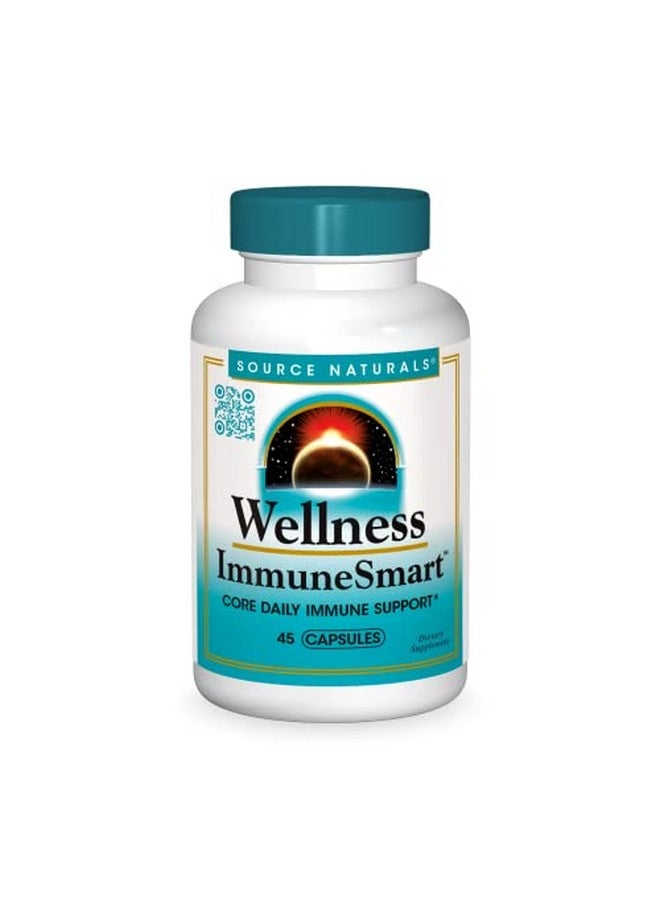 Source Naturals Wellness Immunesmart Core Daily Immune Support 45 Capsules - Image 1