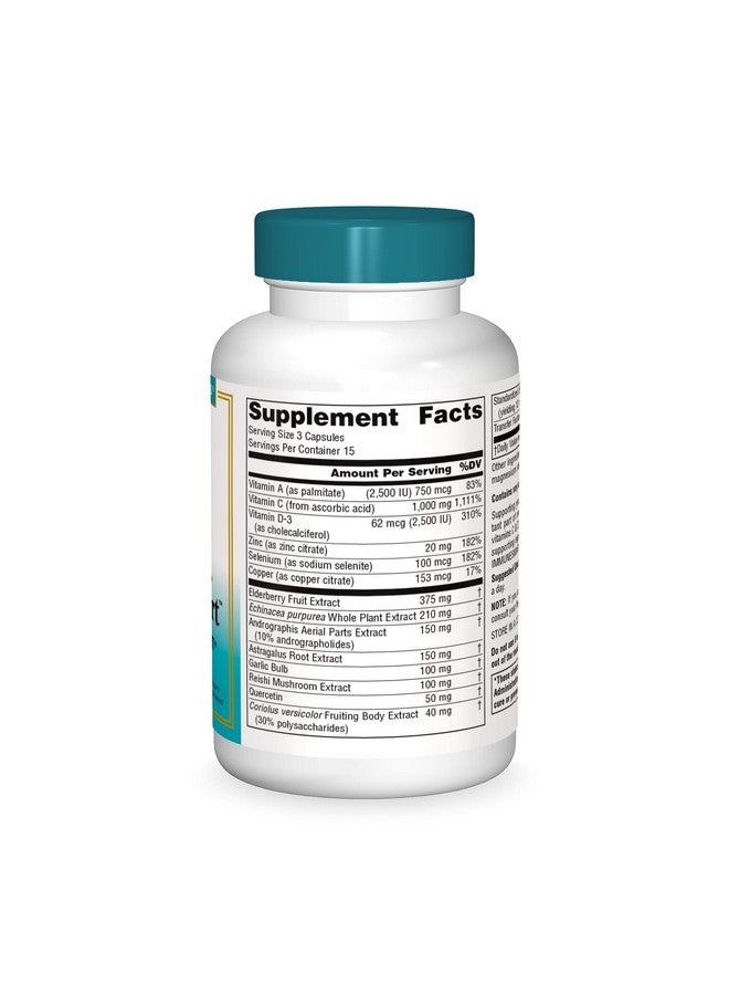 Source Naturals Wellness Immunesmart Core Daily Immune Support 45 Capsules - Image 3