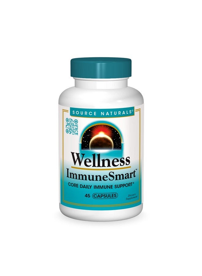 Source Naturals Wellness Immunesmart Core Daily Immune Support 45 Capsules - Image 2
