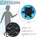 Yoande Inflatable Floating Cooler for Pools with 6 Built in Cup Holders Inflatable PVC Floating Coolers for Lake Drink Holder Pool Drink Floats for Pool Party Beach Lake - Image 4