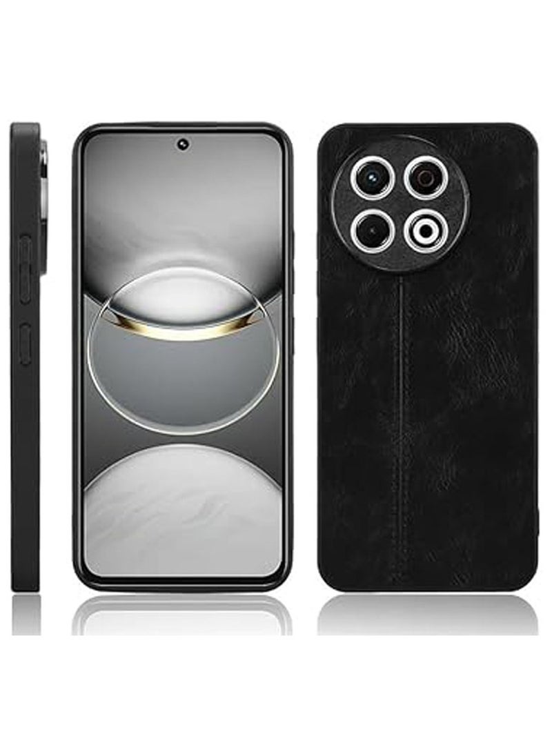 General - Compatible with Tecno Spark 30 Pro Case, Retro PU Leather Ultra Slim Shockproof Back Bumper Protective Case Cover for Tecno Spark 30 Pro - Image 1