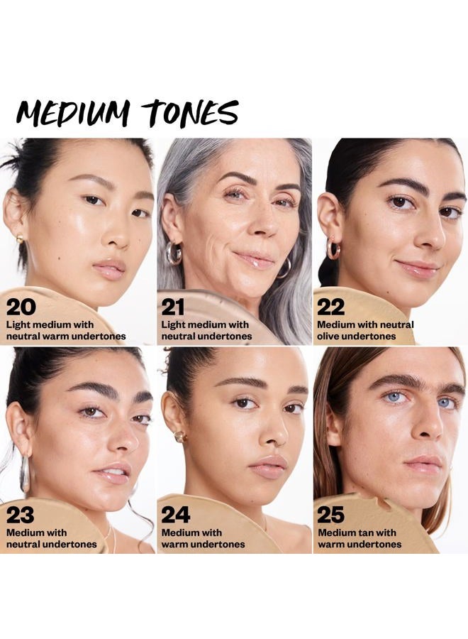 Kosas BB Burst Tinted Face Gel Cream - Supports Healthy Collagen, Smoothes Skin, Hydrates & Moisturizes - Lightweight Buildable Coverage - Medium Neutral 23, (1 Oz/30 ML) - Image 3