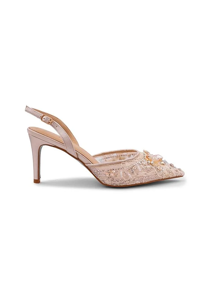كابلي Cuple Embellished Slingback Pumps