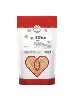 Pure Indian Foods Pure Indian Foods, Organic Yellow Mustard, Whole, 8 oz (226 g)  - Image 1