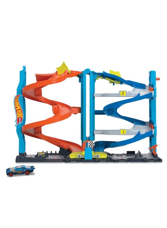 Hot Wheels برج سباق المدينة المتحول - Image 3