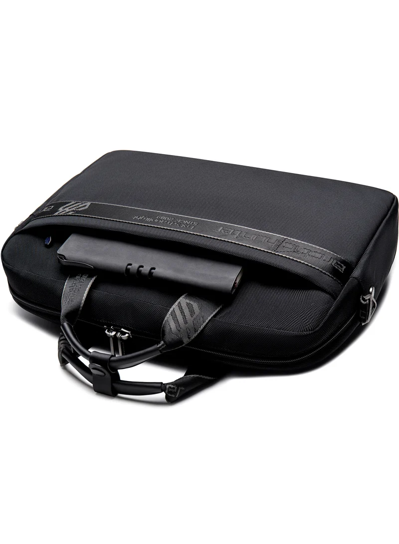 ARCTIC HUNTER Shoulder Laptop Bag Anti Theft 15.6 Inch Laptop Compartmented Messenger Bag with Adjustable Shoulder Strap for Men and Women GW0004 Black