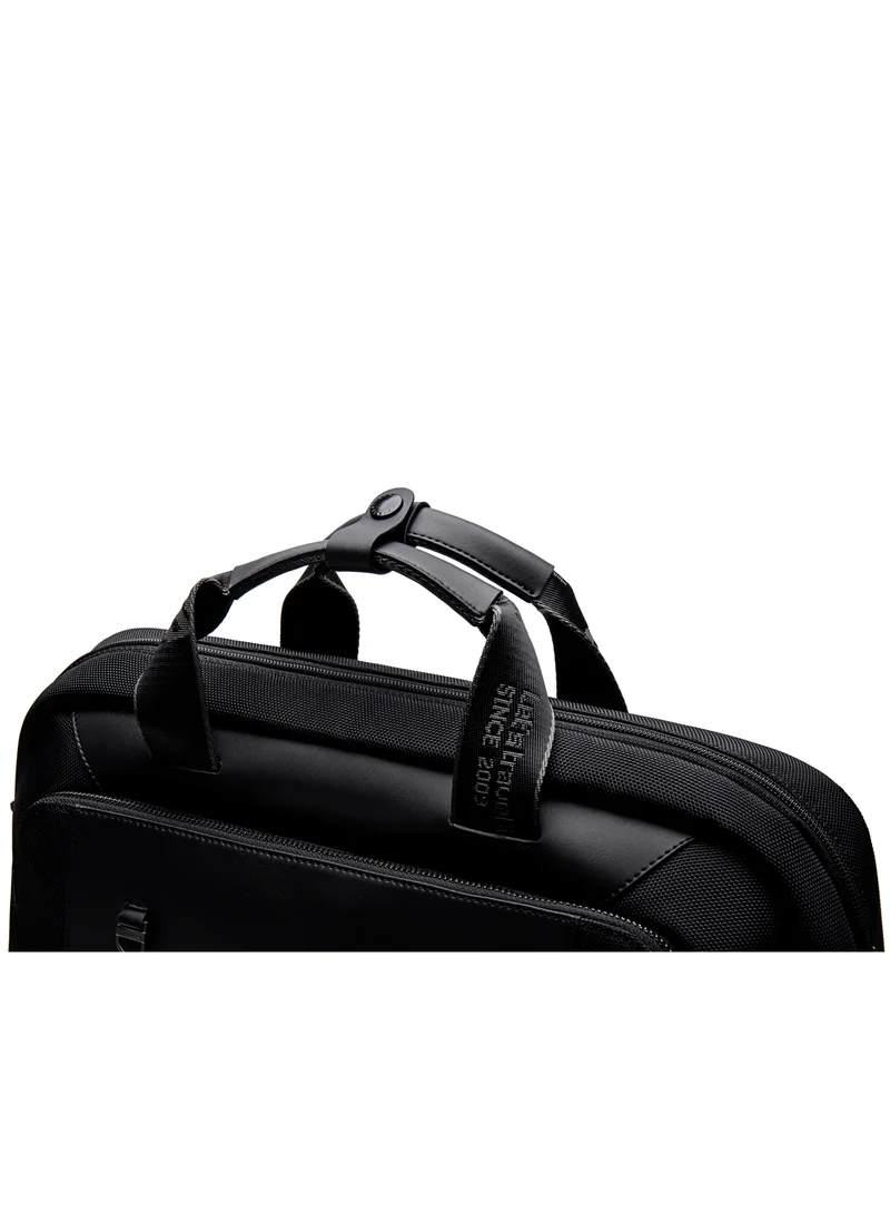 ARCTIC HUNTER Shoulder Laptop Bag Anti Theft 15.6 Inch Laptop Compartmented Messenger Bag with Adjustable Shoulder Strap for Men and Women GW0004 Black