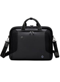 ARCTIC HUNTER Shoulder Laptop Bag Anti Theft 15.6 Inch Laptop Compartmented Messenger Bag with Adjustable Shoulder Strap for Men and Women GW0004 Black  - Image 3