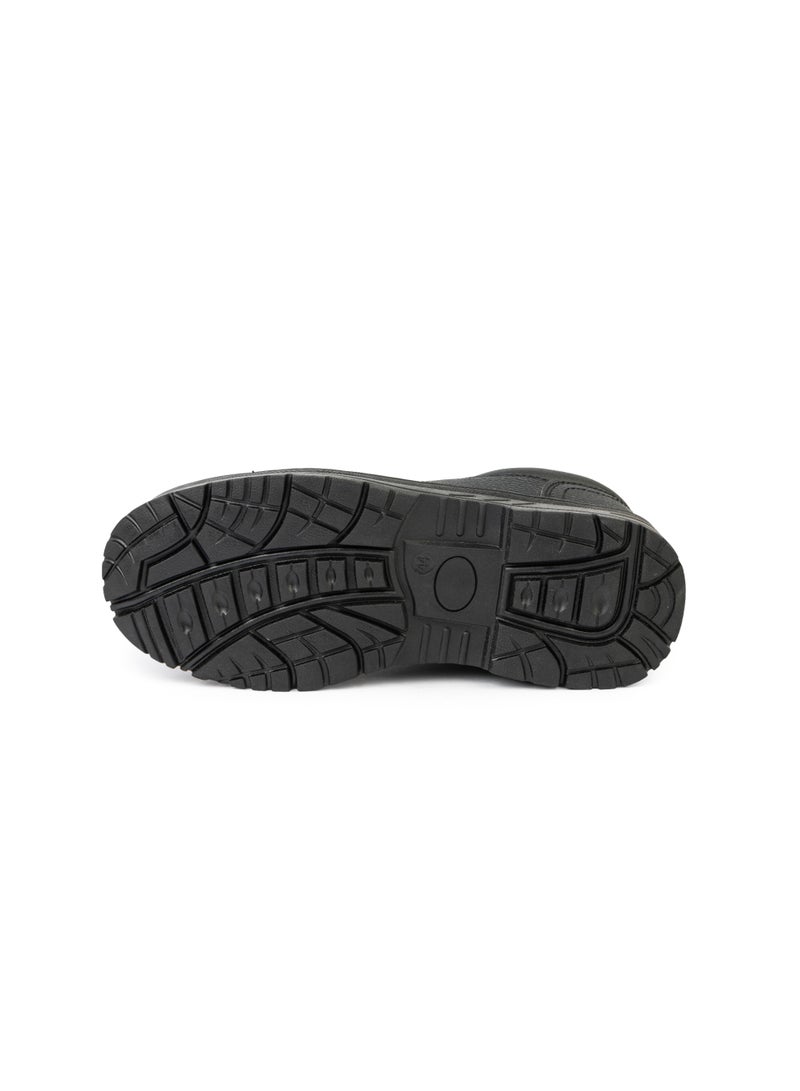 SAFE WORK Safework Low Cut Men Safety Shoes, PU Leather - Steel Toe, Slip Resistant, Black - Image 5