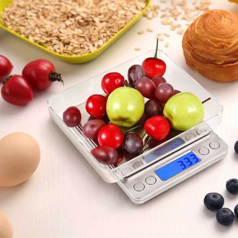 1kg/0.1g Accurate Electrical Kitchen Scale,Coffee Scale Food Weight Postal Scales Multifunction Scale Measures in Grams and oz for Cooking Baking - Image 5