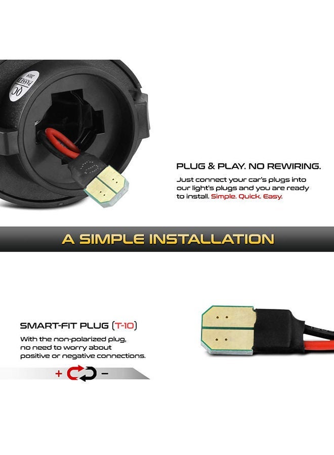 MUNTAQI 2-Piece LED License Plate Lamp Lights - Image 2
