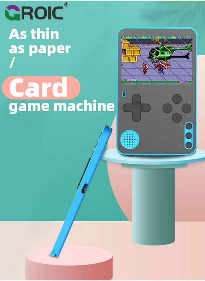 GROIC Handheld Gaming Console, Mini Card Portable Magnetic Console, 500 in 1 Retro Game Emulator, 2.5 Inch Screen, with USB Charger for Kids, Toddlers, Audlts  - Image 2