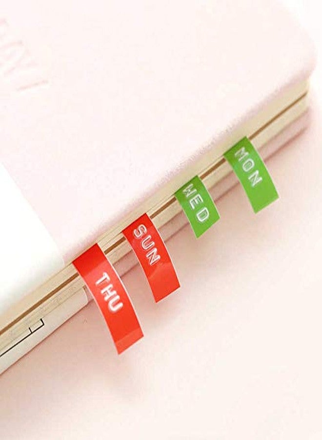 oddpod™ 5 PCS Motex Original Embossing Label Maker Tapes Refill for DIY, Scrapbooking & Craft 9mm x 3M - Black - Image 3