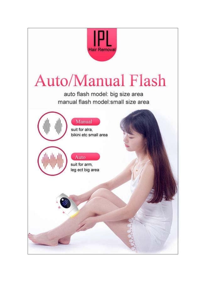 NIBEMINENT IPL Hair Removal System White - Image 4