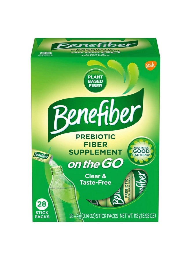 Benefiber Benefiber Fiber Supplement On the Go Stick Packs for Convenient Use 28 Stick Packs Per Box (1 Box Only)  - Image 1