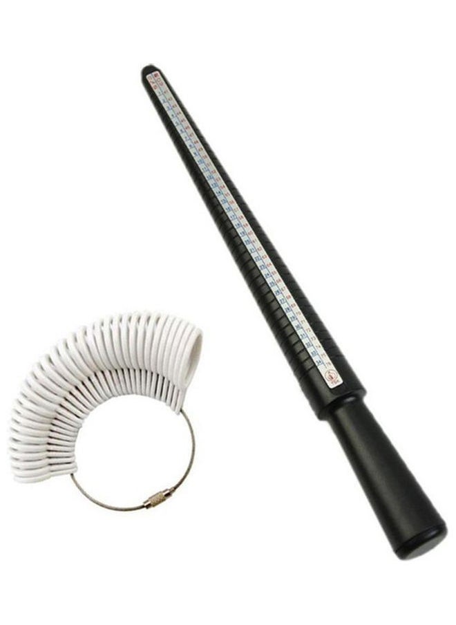 Y&D Ring Measuring Tool Black/White 