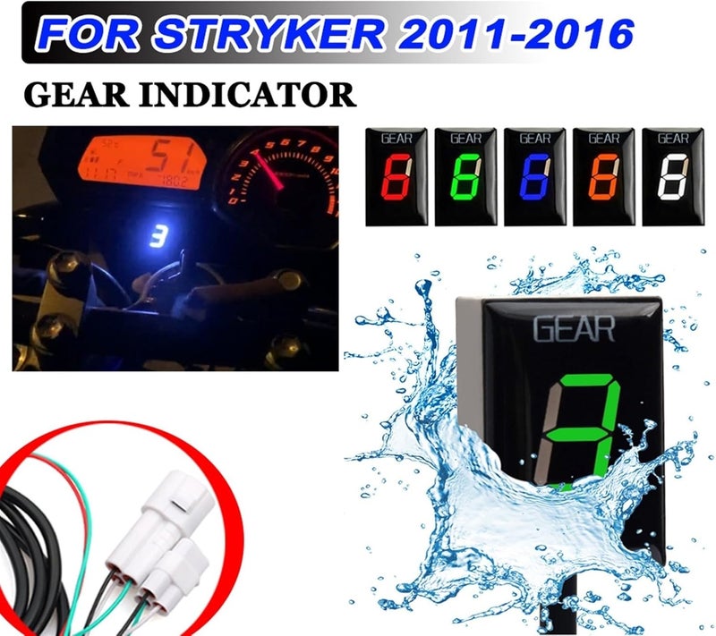 Wivplex Gear Display Indicator for Yamaha Stryker - Image 4