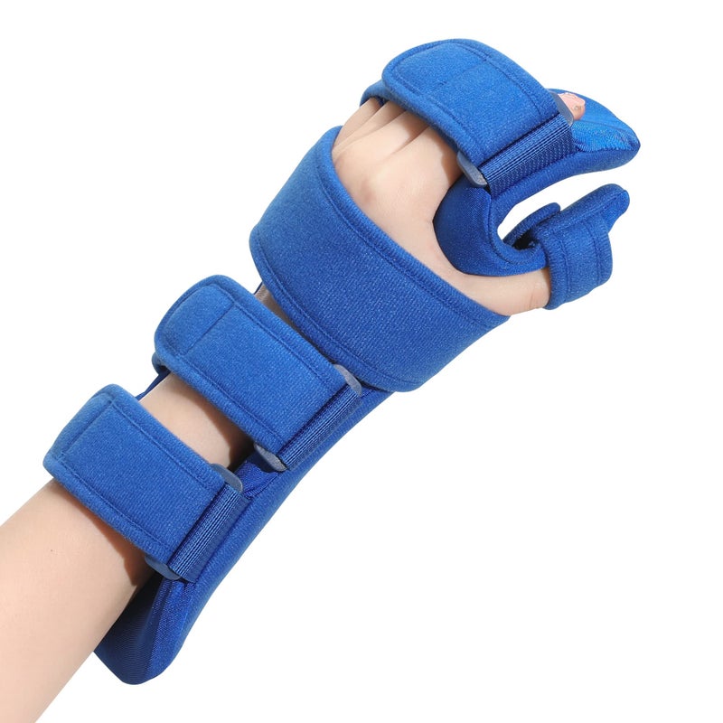 Fanwer Resting Hand Splint, Stroke Hand Therapy Equipment for Stroke Recovery Patients, Carpal Tunnel Syndrome, Arthritis, Tendinitis, Metacarpal Breaks (Medium Left) - Image 1