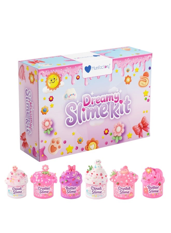 Mumfactory Slime for kids kit Set, Gift for Girls, Cloud Slime, Party Favors & Birthday Giveaways, 6 Pack - Image 5