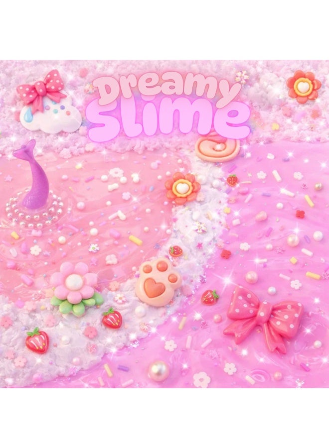 Mumfactory Slime for kids kit Set, Gift for Girls, Cloud Slime, Party Favors & Birthday Giveaways, 6 Pack - Image 2